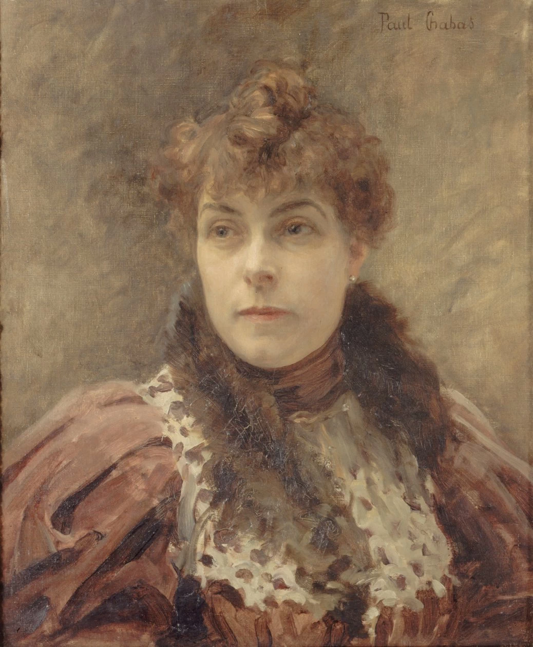 Paul Émile Chabas - Ritratto di Daniel Lesueur, letterata, Museo Carnavalet, Parigi 2